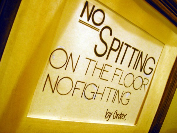 No Fighting