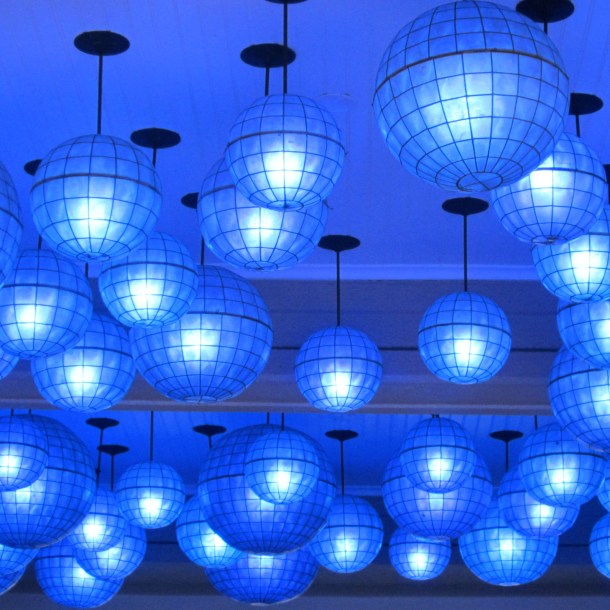 W Hotel NOLA Blue Lights