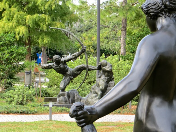 Venus Victorious by Pierre-August Renoir 1914 Hercules the Archer by Antoine Bourdelle 1947 