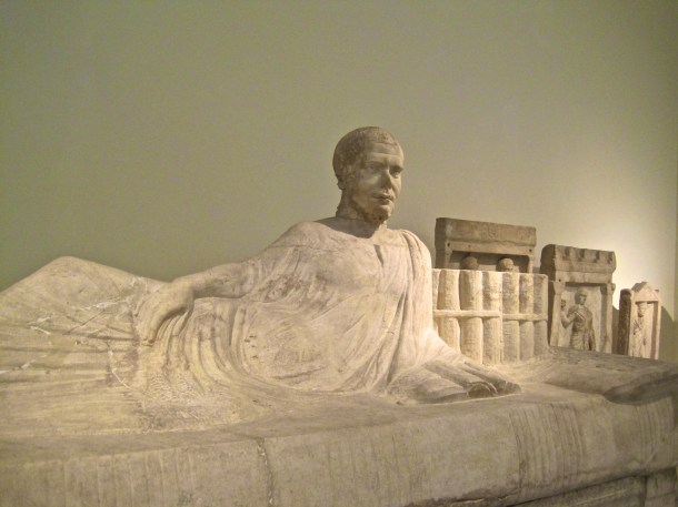 Man becomes papyrus scrolls