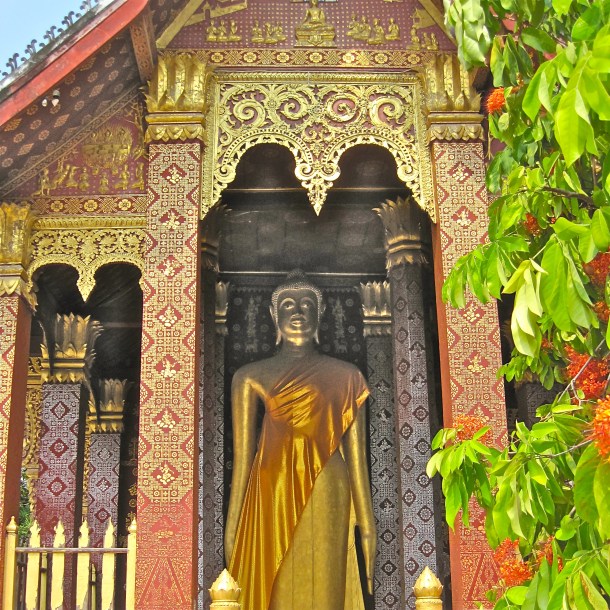 Buddha in Pavillion