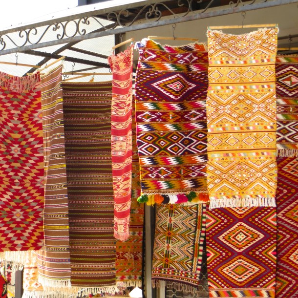 Rugs in Bazaar