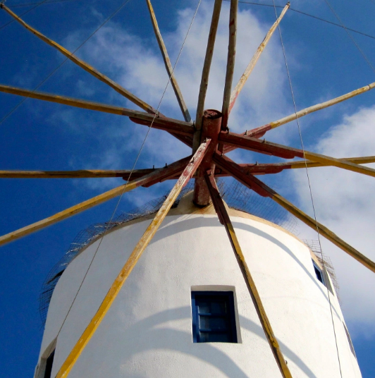 Oia Windmill